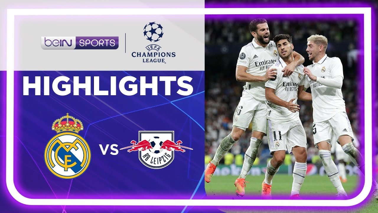 Real Madrid 2-0 RB Leipzig | Champions League 22/23 Match Highlights